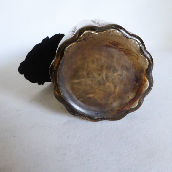 NEW 9” APOTHECARY DEADLY NIGHT SHADE HALLOWEEN GLASS BOTTLE PROP ODDITY - Picture 9 of 10